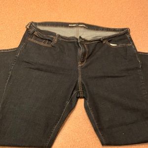 Dark wash old navy jeans